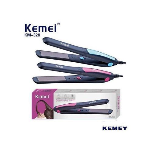 مكواة الشعر الاحترافية من السيراميك وتسخين سريع KM-328