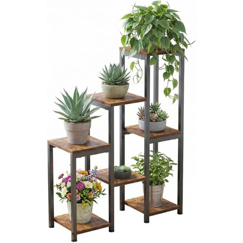 Plant Shelf Indoor, Plant Stands for Indoor Plants Multiple, 6 Tier Metal Plant Stand Indoor, Tall Plant stand Indoor, Corner Plant Shelf Indoor, Corner Tiered Plant Stands for Indoor Plants