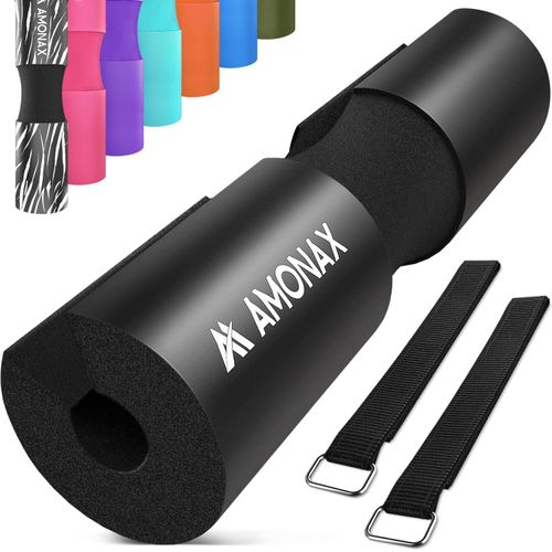 Barbell Squat Pad, Extra Thick Foam Padding for Neck & Shoulder Support, Strength Training Equipment Attachments Gym Fitness Workout Cover for Hip Thrusts, Weight Lifting Heavy Weight Squats