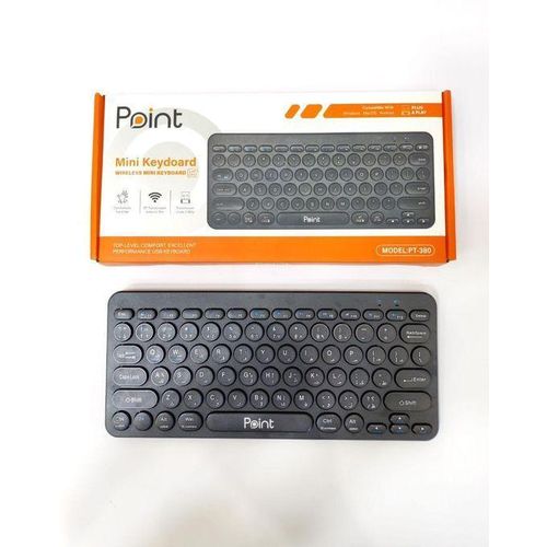 WIRELESS & BLUTOOTH KEYBOARD PT-380