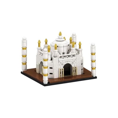 Building Blocks for Kids, 3D DIY Brick Architectural Model Puzzle Block Game for Boys & Girls, Home Display Model Creative Puzzle Mini Building Block Game for Kids 192 pcs
