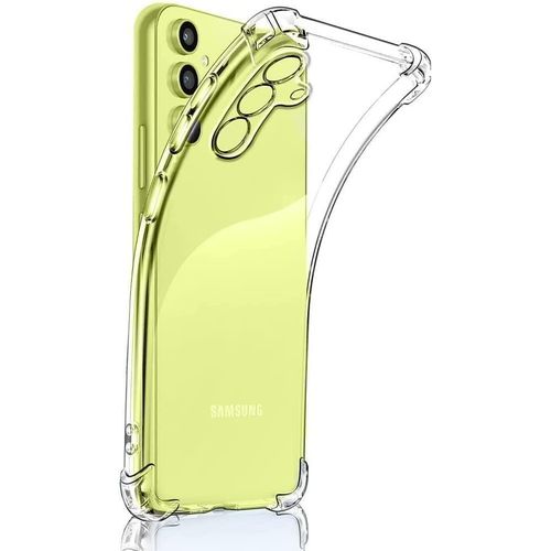 Case Compatible with Samsung Galaxy A14 4G / 5G, Cover Silicone TPU Gorilla Anti-shock Protector Camera Shockproof Corners - Clear