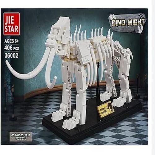 Mammoth Fossil Building Block Set - 406 Pcs for Kids and Adults