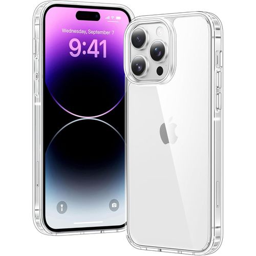 Clear Case for iPhone 14 Pro, Ultra Thin, Shockproof TPU Cover, Anti-Yellowing, Crystal Clear, Phone Case for Apple iPhone 14 Pro - Clear