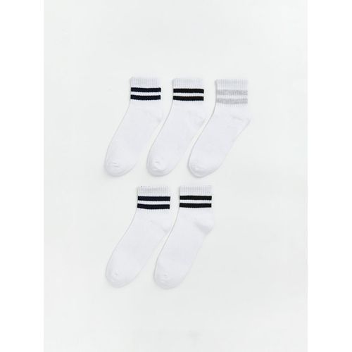Striped Boy's Ankle Socks 5 Pack