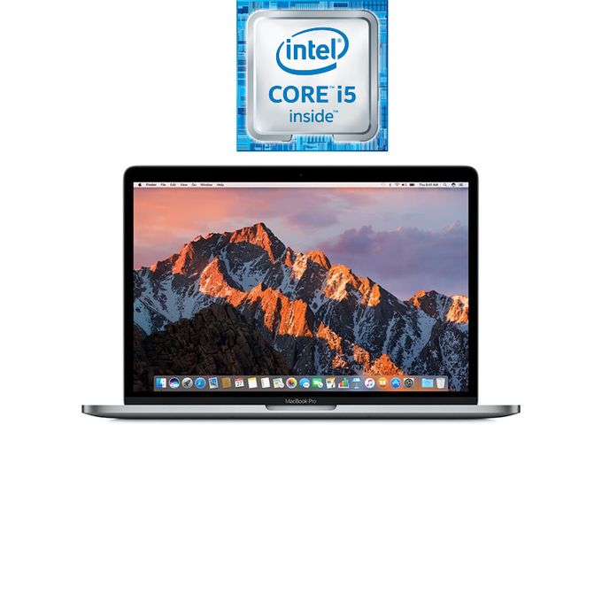 MacBook Pro Mid 2017 - Intel Core i5 - 8GB RAM - 128GB SSD - 13.3 Retina Display - Intel GPU - macOS - Space Grey - English Keyboard