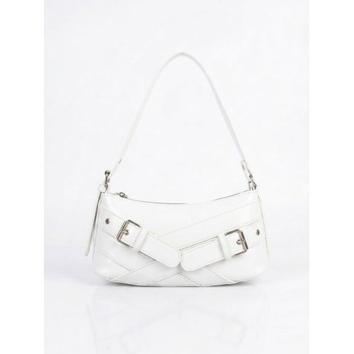 Shoulder Bag Leather With a distinctive design ZC-11 - White