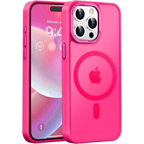 Mobile Phone Case iPhone 15 pro max Compatible with MagSafe Translucent Matte Magnetic Shockproof Anti-
