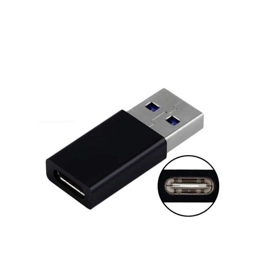 onten OTN-US107 USB-C to USB 3.0 OTG 5Gbps Transmission USB to Mini Type-C Converter Aluminum Alloy Adapter