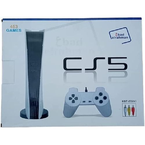 Mario multi-game console with 453 games in the shape of a PlayStation 5