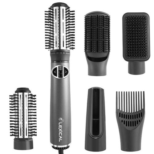6-in-1 Rotating Hair Styler with 2 Heat-Speed Levels & Cold Wind Function (1000W)