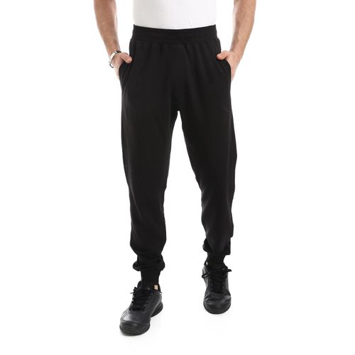 Men Cotton Jogger Pants - Black