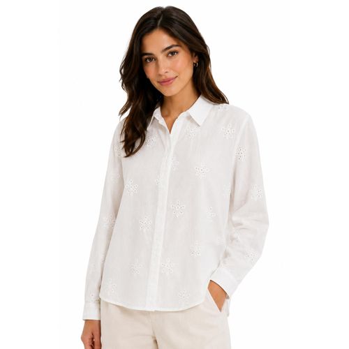 Embroidered Cotton Shirt