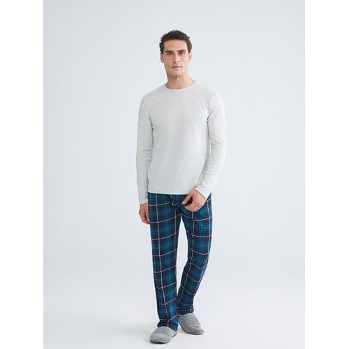 Man Beige Pyjama Set