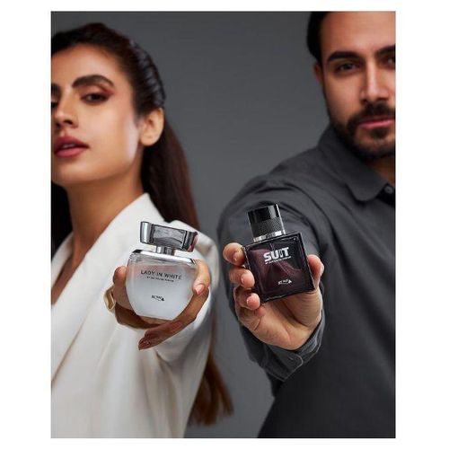 Lady In White Women 65ml + Suit for Men 60ml