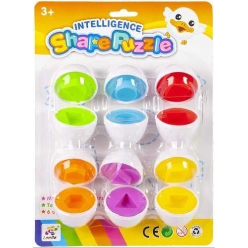 Matching Eggs Shapes And Colors Game