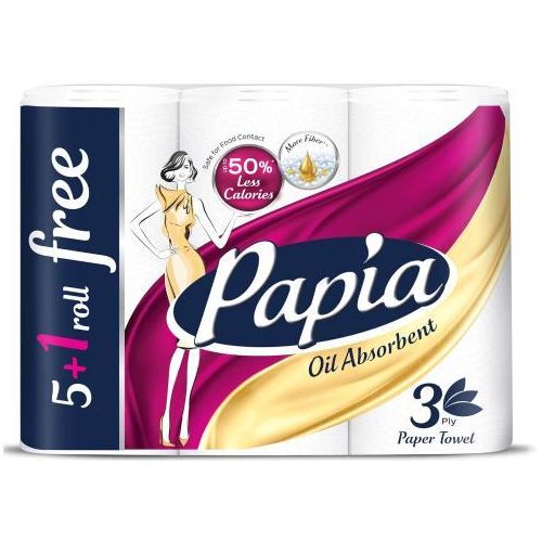 Tissue - Kitchen Towel - Oil Absorbent 6 Rolls