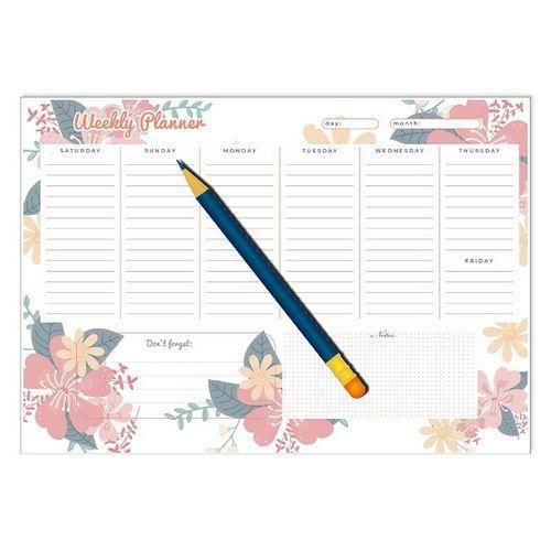 To Do Weekly Planner - A4 - 52 Sheets - No:1120