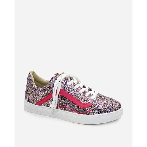 Glitter Flat Sneaker - Carnival - (32)