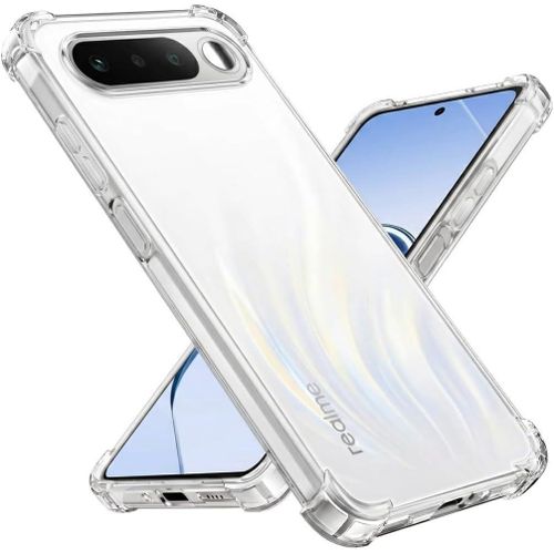 Crystal Clear Case for Realme 16, Anti-Yellowing, Built-in Camera Protection and Reinforced Corners Against Shocks, Flexible TPU Cover, Scratch and Fingerprint Resistant, High Quality Clear Realme 16 5G