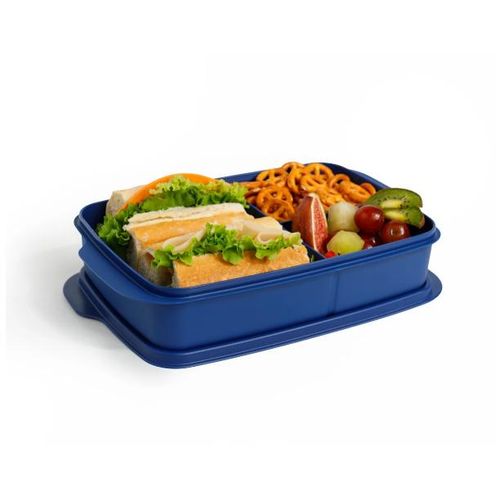 Lunch Box 1L – Divided, with Vent Lid DARK BLUE ( SPECIAL OFFER )