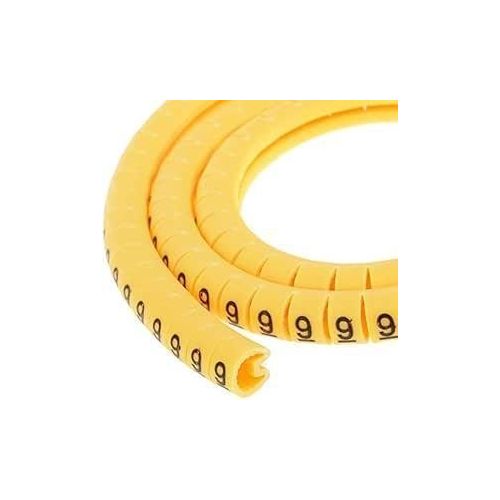 Cable numbering labels, 10 sets 0-9, total 100 pieces