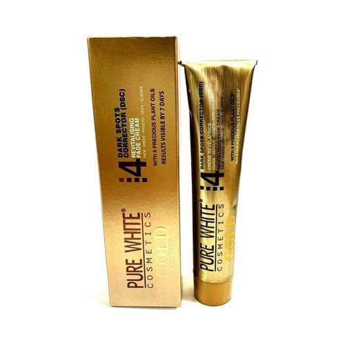 Pure White Cosmetics Cream 4 Dark Spots Corrector Gold