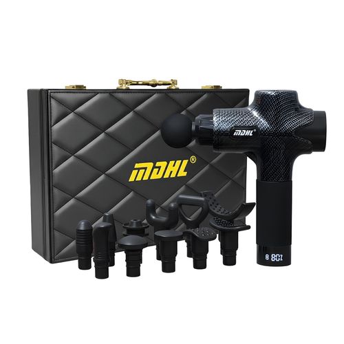 Carbon Massage Gun with Deluxe Case