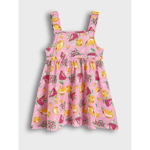 Square Neck Girl's Dress