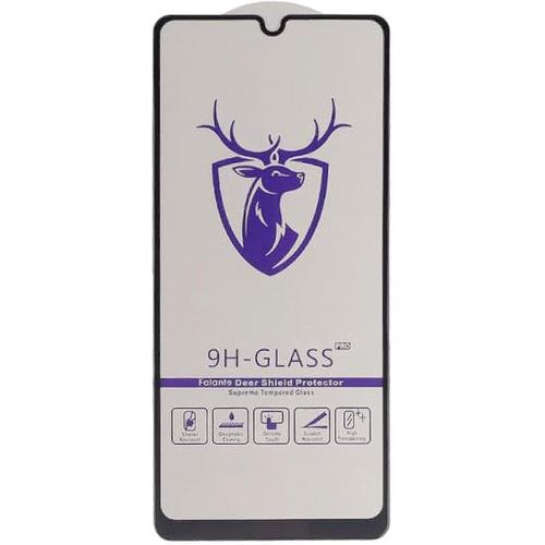 High quality tempered glass screen protector, against shocks and sharp scratches, covers from edge to edge, compatible Huawei Y6 2019 / Huawei Y6s 2019 - BLACK