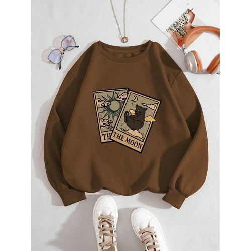 Girls’ Winter Sweatshirt with Warm Cotton Fabric – Stylish and Comfortable Design for School and Everyday Wear