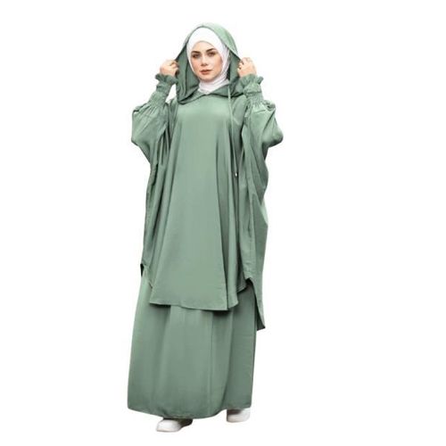 Edna Royal Crepe Material Consists OF 3 Pieces Model 8022 Mint