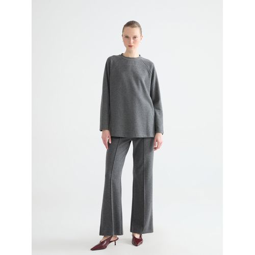 Women's Wide-Leg Trousers With Elastic Waist