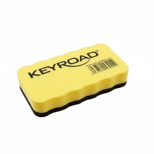 Large Magnetic Whiteboard Eraser Yellow Model KR921131