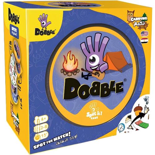 Orange Dobble Camping Spot The Match! Card Game for Kids - 22959