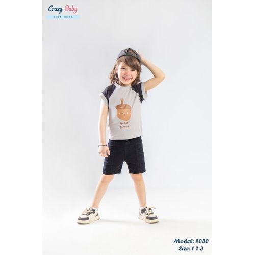 Two-piece cotton clothing set 5030-BJ
