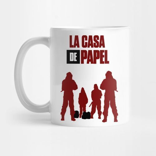 La Casa De Papel Army Porcelain Mug