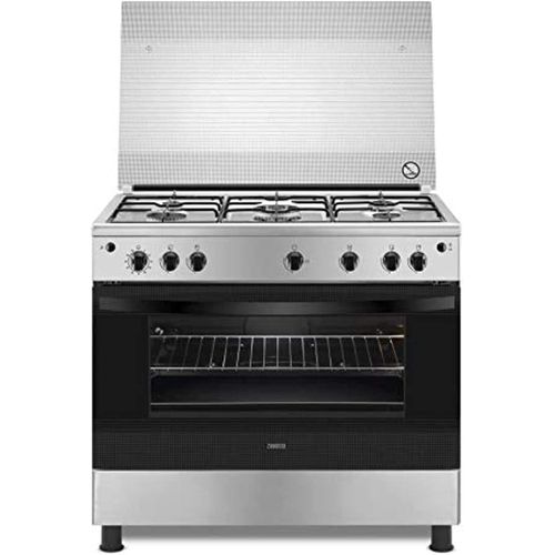 Built-In Cooker Hob Range, Cookers 5 Burners Cool Max Stainless 2 Daze Safety Fan, Silver, ZCG94396XA