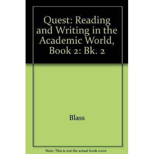 Quest: Reading And Writing In The Academic World, Book 2 ,Ed. :2