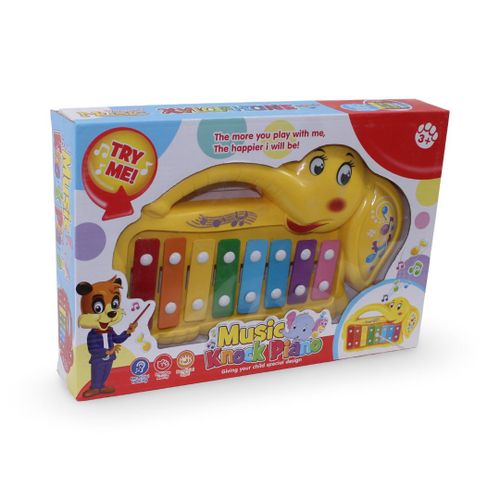 Elephant Xylophone Toy – Yellow