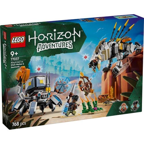 Horizon Adventures Aloy & Varl vs. Shell-Walker & Sawtooth 768 Pieces - 77037