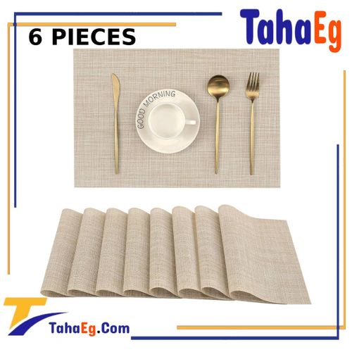 Offer Taha Heat-resistant And Washable Tablecloths 6pcs