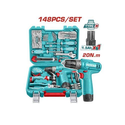 148-Piece Drill & Accessories Set