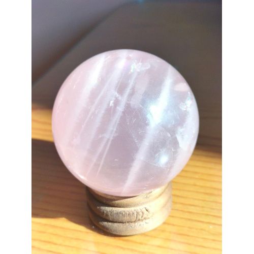 Collectors Amazing Natural Earth Mind Rainbow Star Rose Quartz Sphere Loose Stone For All Uses And Elegant Décor