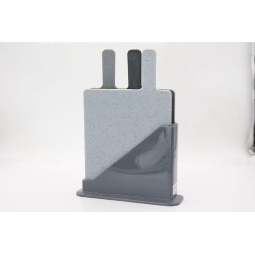 Cutting Board Set with Storage Stand Multi-Color