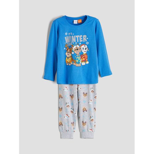 Crew Neck Paw Patrol Printed Boy's Pyjama Set