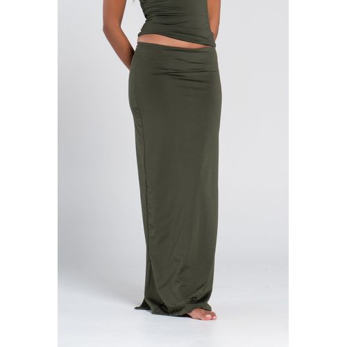 Long Skirt - Dark Olive