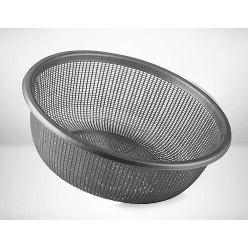 Large Round Vegetable Filter 40x14 Grey