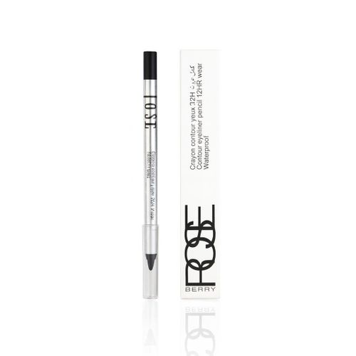 ROSE BERRY Crayon Contour Yeux 12H Contour Eyeliner Pencil Waterproof - Black