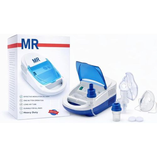 Medical Compressor Nebulizer for Inhalation and Respiratory Care – Low Noise – Suitable for All Ages